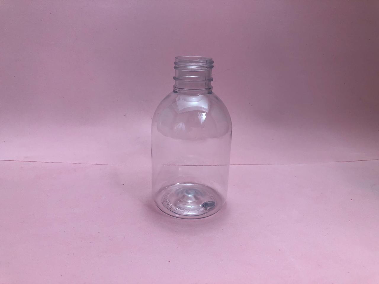 Frasco PET Cilíndrico 24/410 Baixo - 120ml - Boca 24mm (unidade)