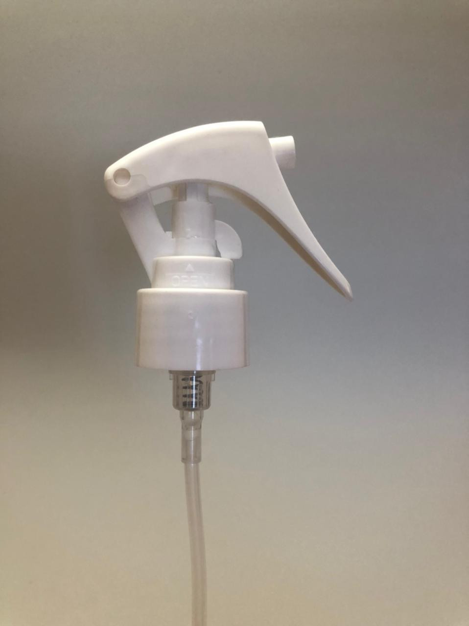 Válvula Mini Gatilho Branco (unidade) - Rosca 24/410