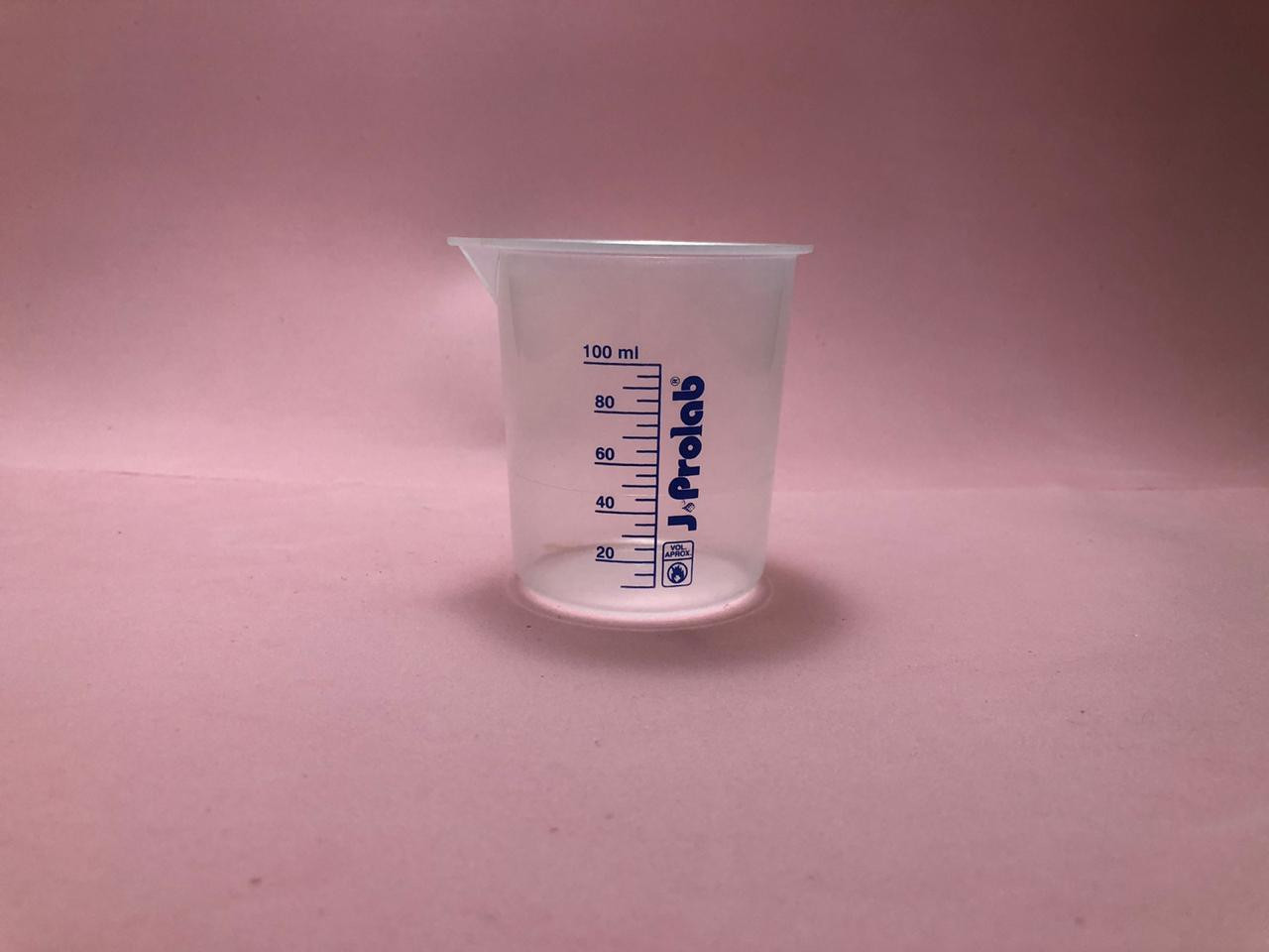 Becker Plástico - 100ml (unidade)