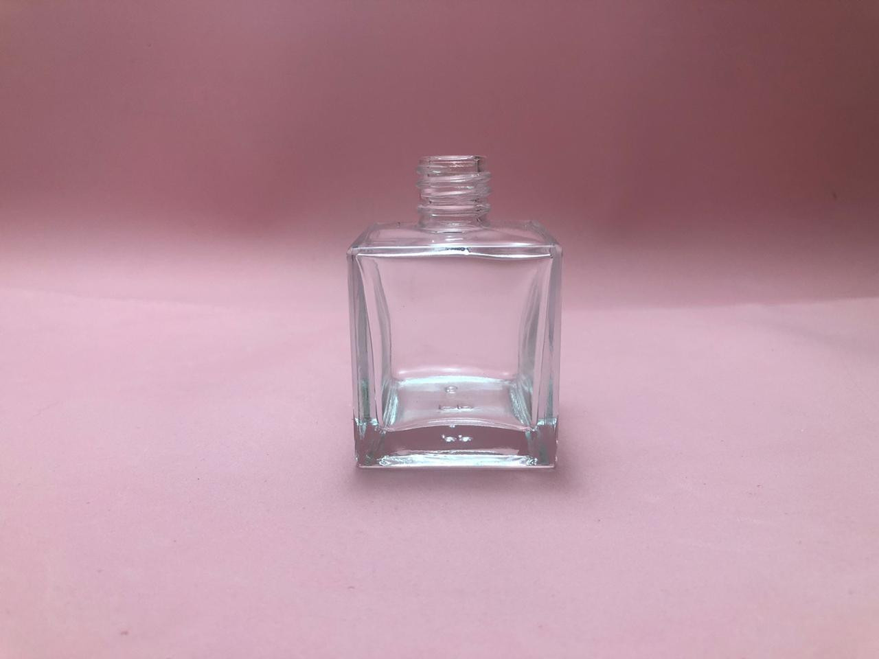 Frasco Vidro Cube - 50ml - Boca 18mm (unidade)