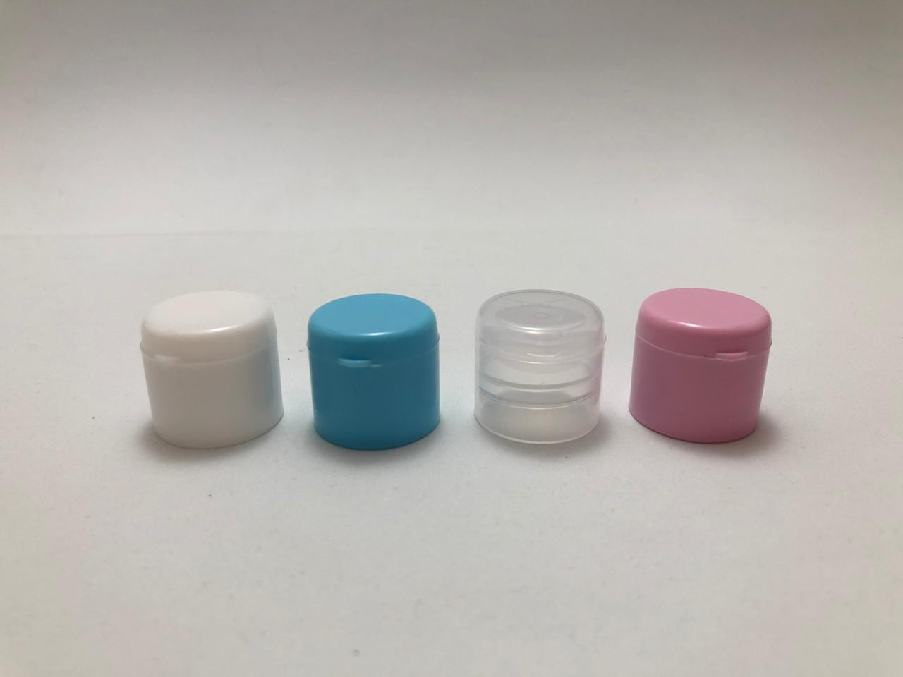 Tampa Flip Top (unidade) - Rosca 20mm - Cores 