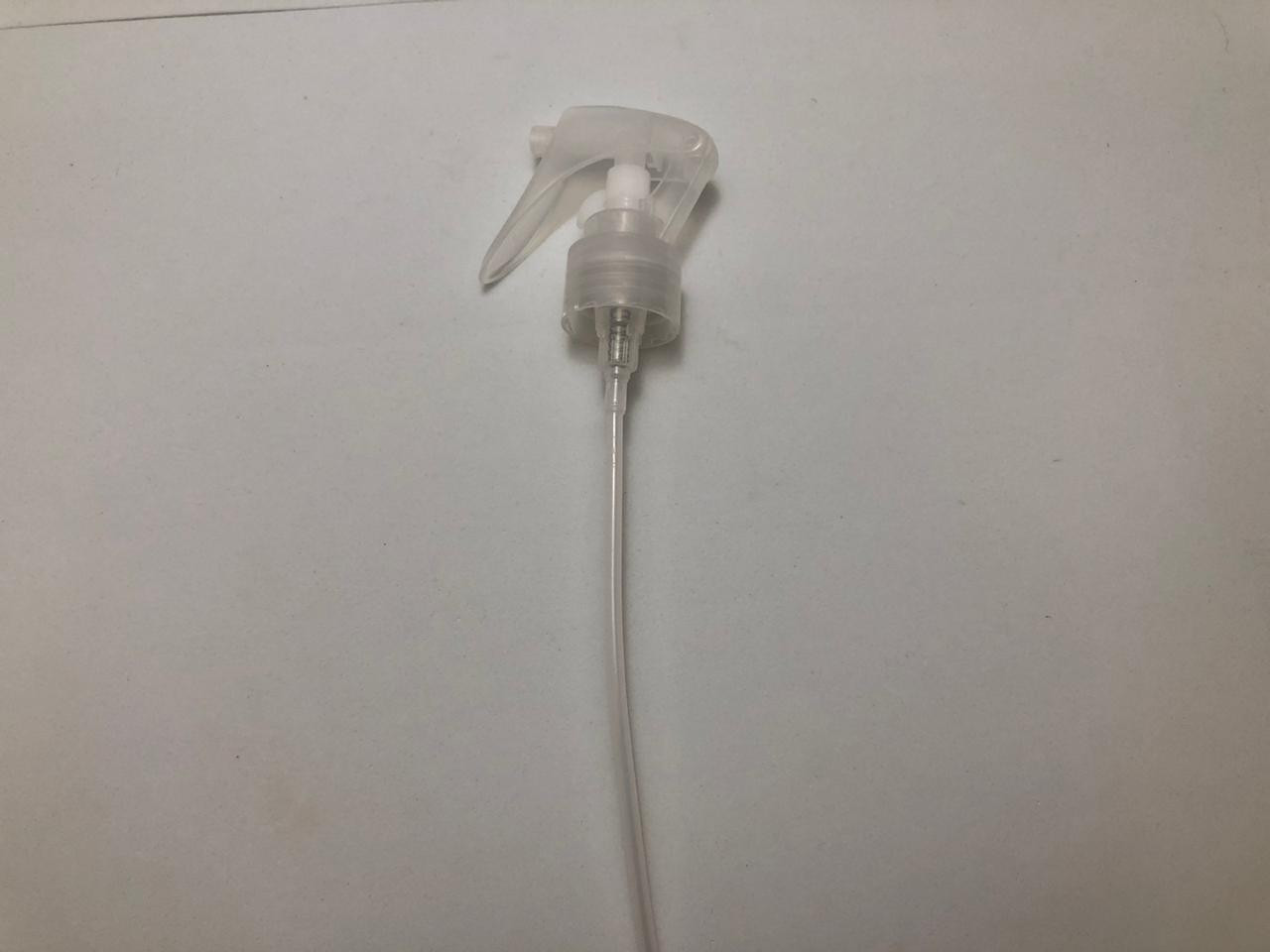 Válvula Mini Gatilho Transparente (unidade) - Rosca 24/410