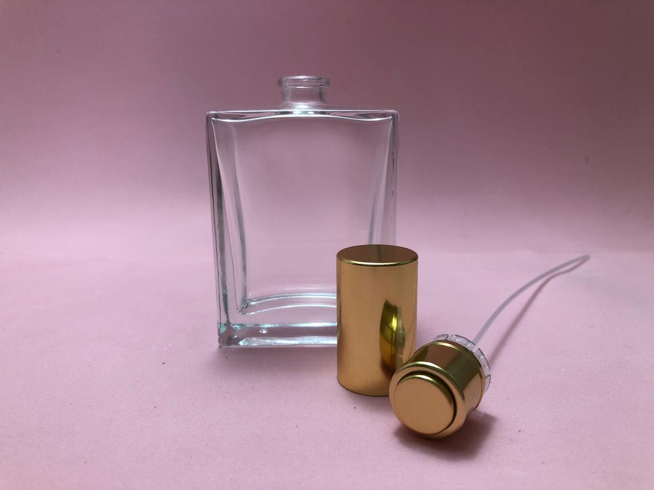 Conjunto Frasco Vidro Recrave Hugo (frasco + válvula) - 50ml - T.15mm