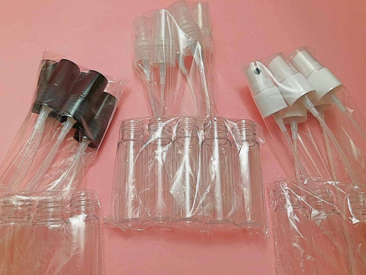 Kit Frasco PET 15 + Válvula - 15ml (5 unidades)