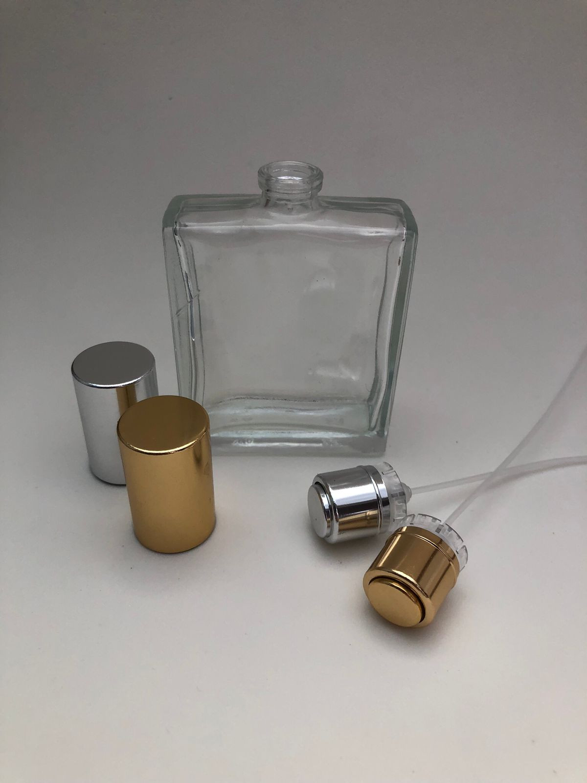 Conjunto Frasco Vidro Recrave Paris (frasco + válvula) - 50ml - T.15mm