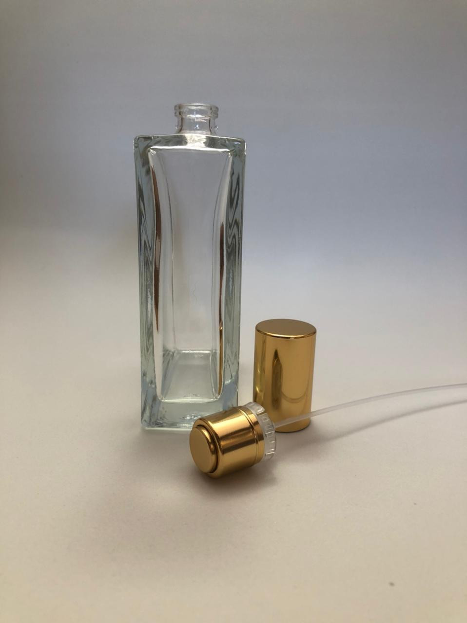 Conjunto Frasco Vidro Recrave Roma (frasco + válvula) - 100ml - T.15mm 