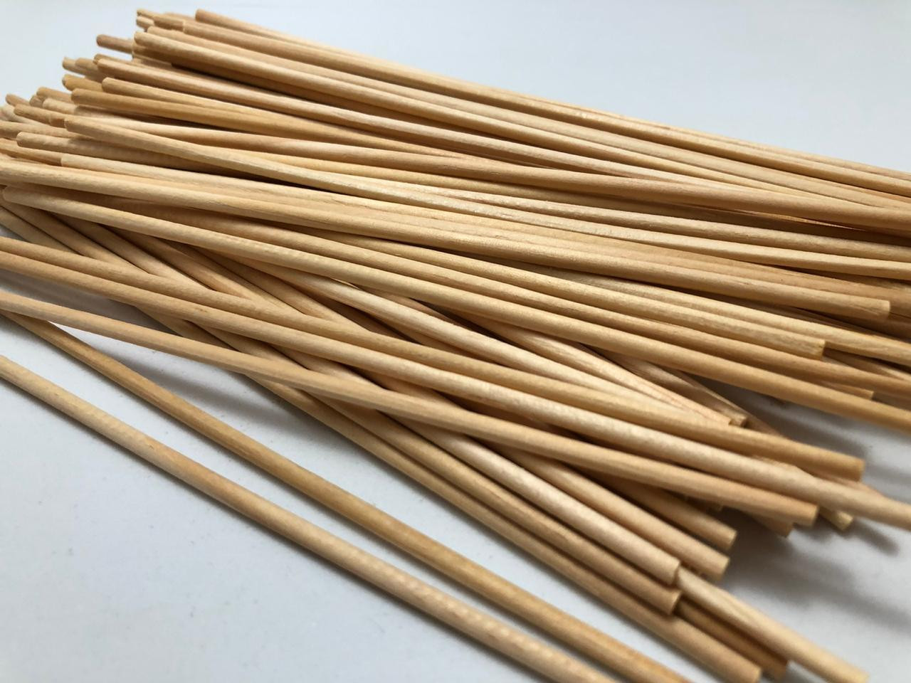Vareta de Madeira - 18cm (pacote com 100 unidades)