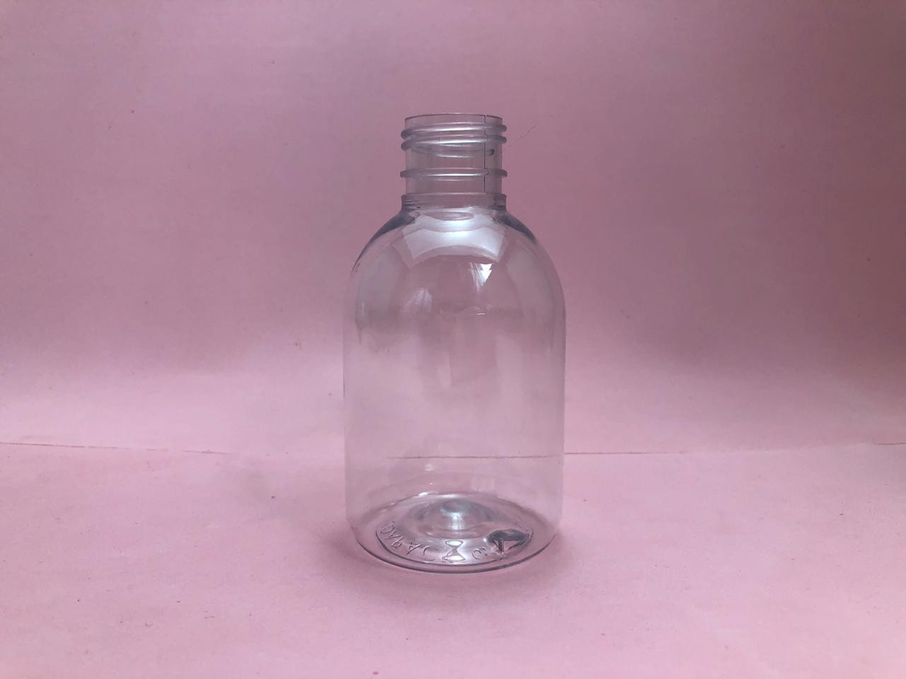 Frasco PET Cilíndrico 24/410 Baixo - 120ml - Boca 24mm (unidade)