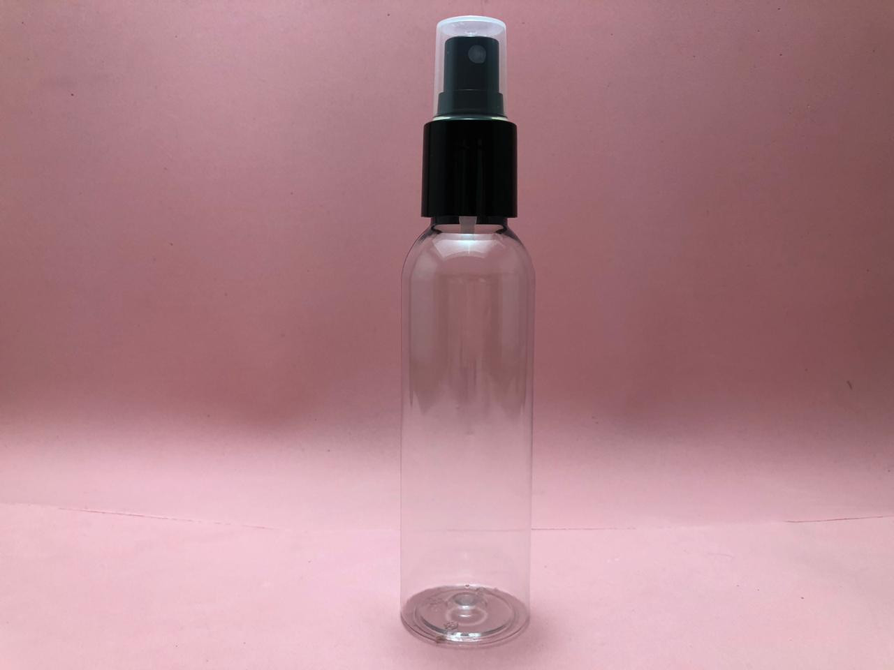 Conjunto Frasco PET + Válvula Preta - 120ml (unidade)