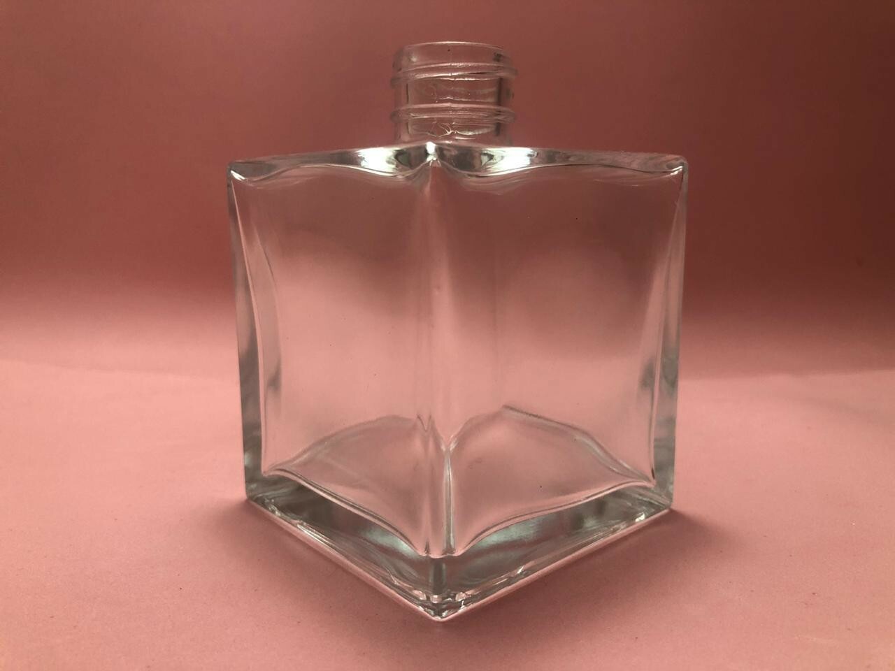 Frasco Vidro Cube - 250ml - Boca 28mm (unidade)