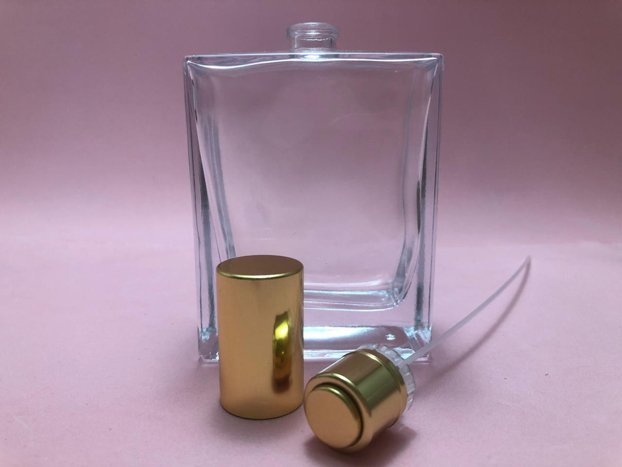 Conjunto Frasco Vidro Recrave Hugo (frasco + válvula) - 100ml - T.15mm