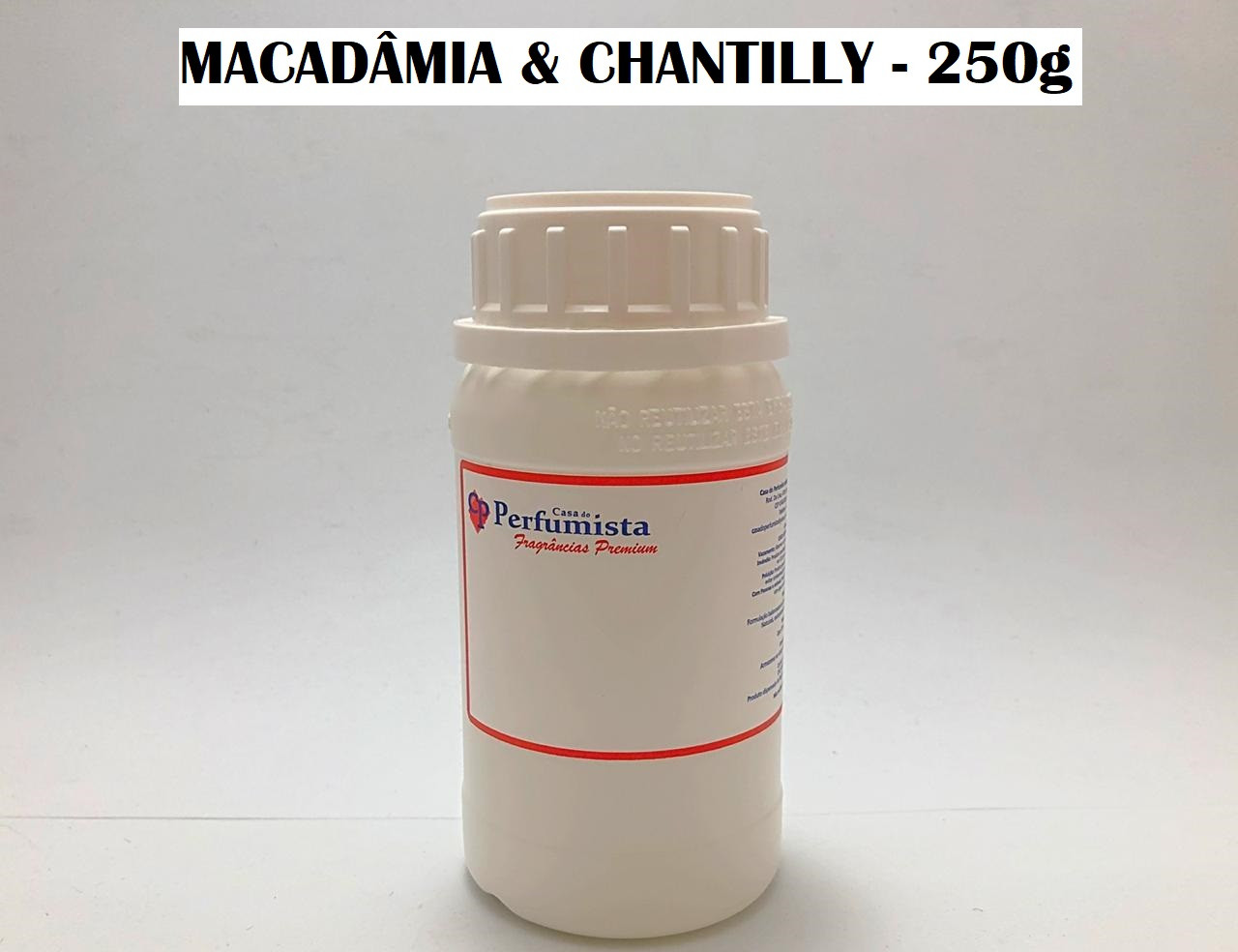 MACADÂMIA E CHANTILLY - 250g