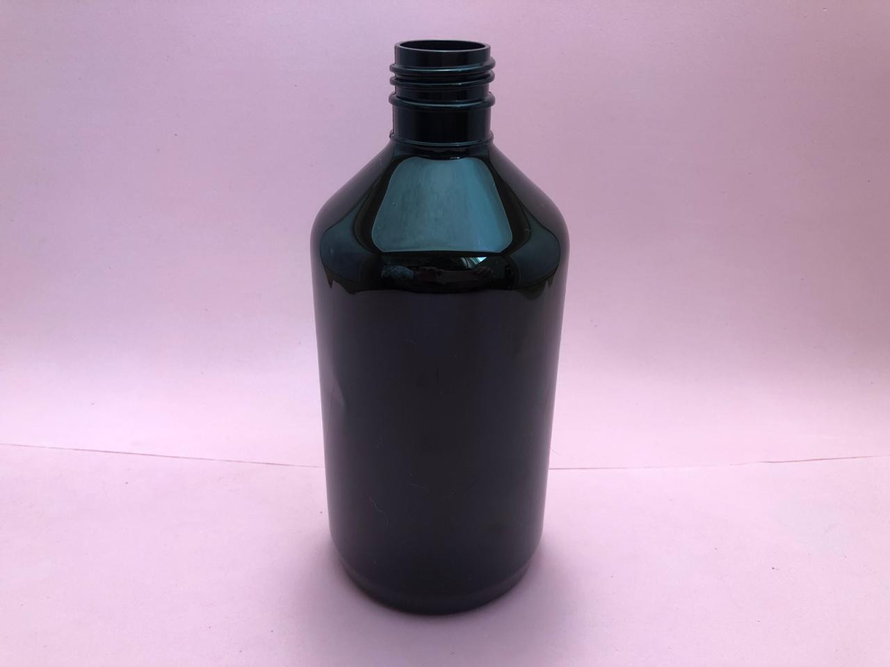 Frasco PET Âmbar - 500ml - Boca 28mm (unidade)