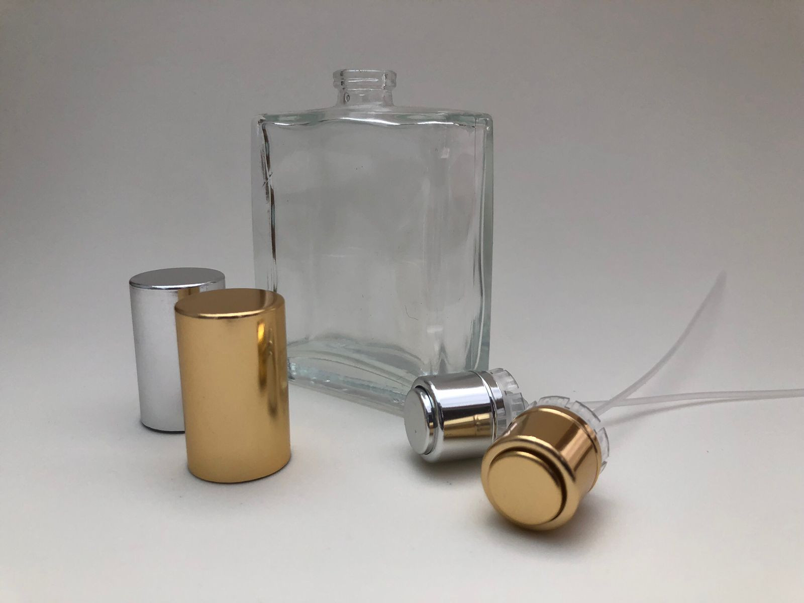 Conjunto Frasco Vidro Recrave Paris (frasco + válvula) - 50ml - T.15mm