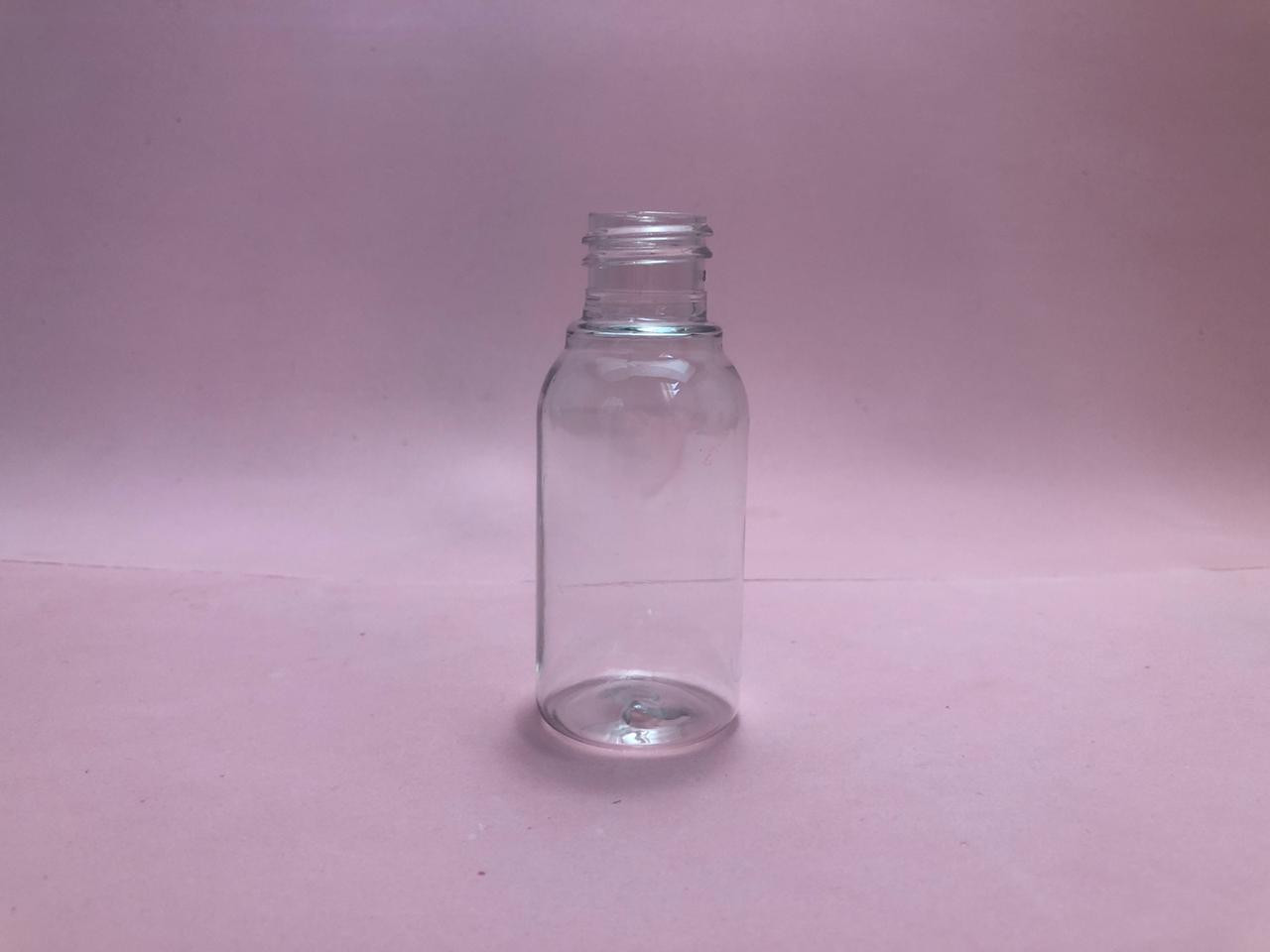 Frasco PET Redondinho - 40ml - Boca 20mm (pacote c/ 5 unidades)