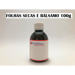 FOLHAS SECAS E BÁLSAMO - 100g