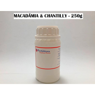 MACADÂMIA E CHANTILLY - 250g