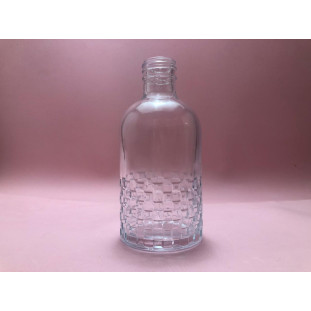 Frasco Vidro Mosaico - 200ml - Boca 28mm (unidade)