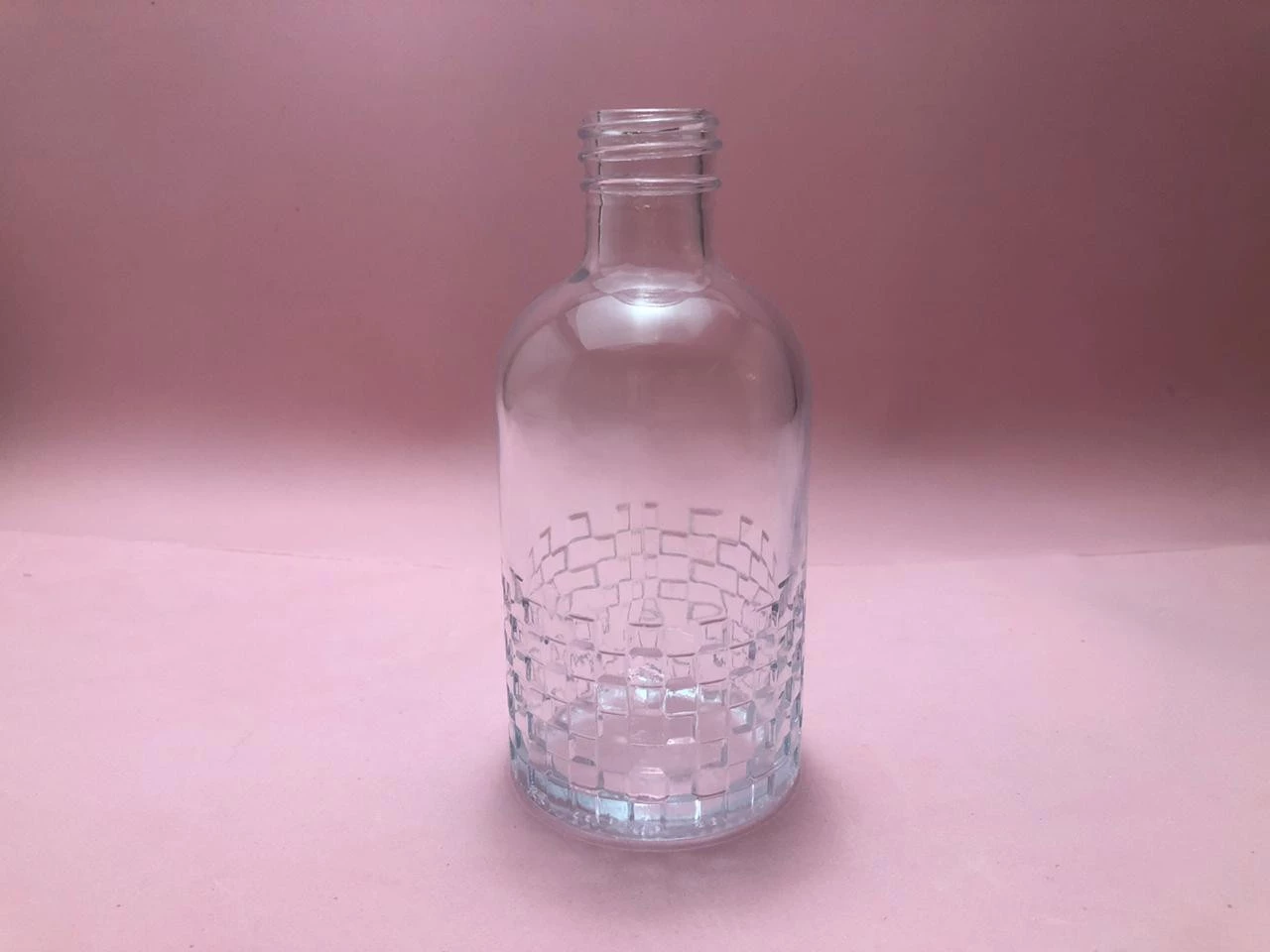 Frasco Vidro Mosaico - 200ml - Boca 28mm (unidade)