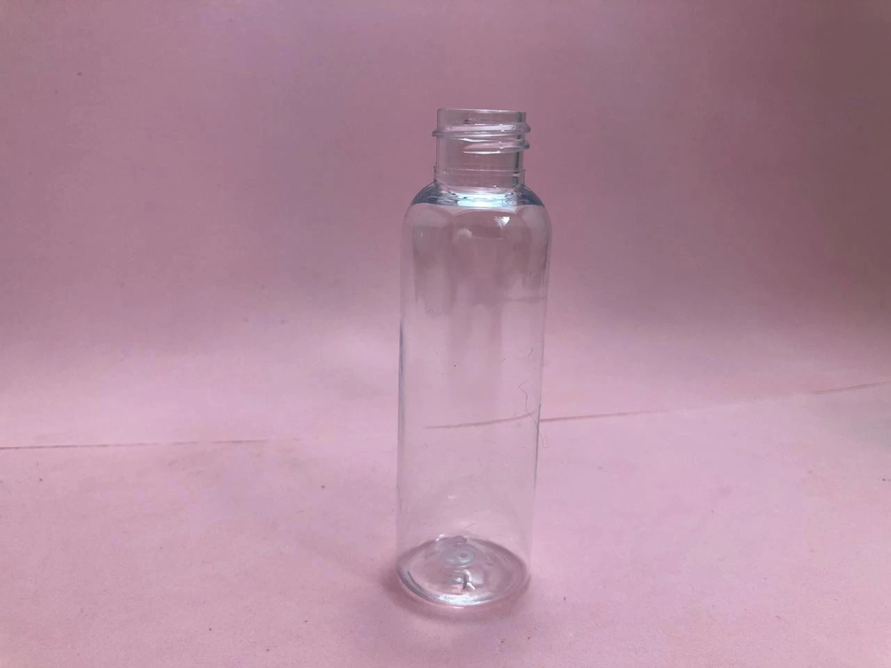 Frasco PET Cilíndrico - 60ml - Boca 20mm (pacote c/ 5 unidades)