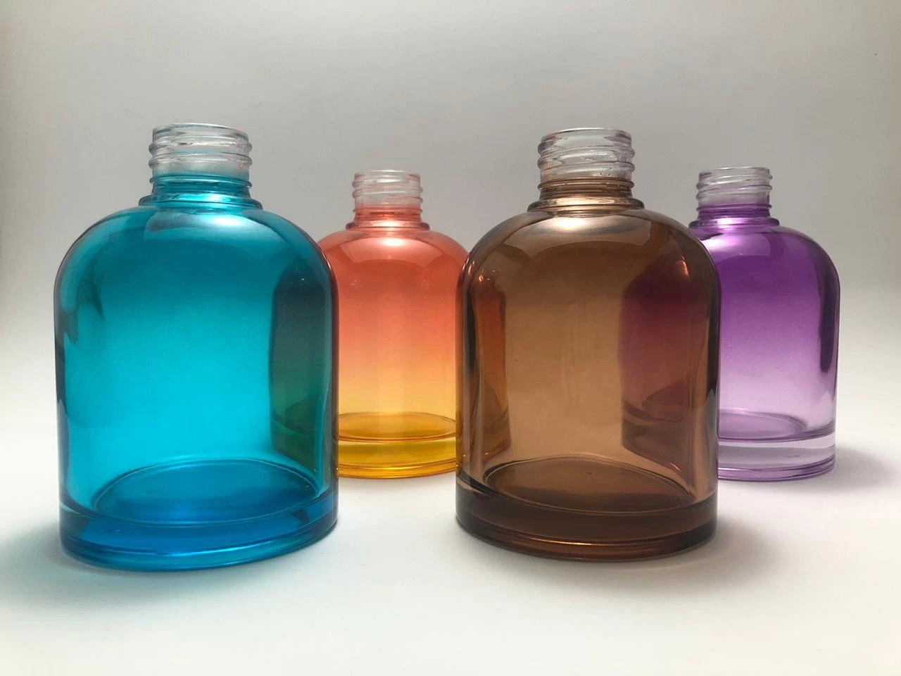 Frasco Vidro Dublin Cores - 200ml - Boca 28mm 