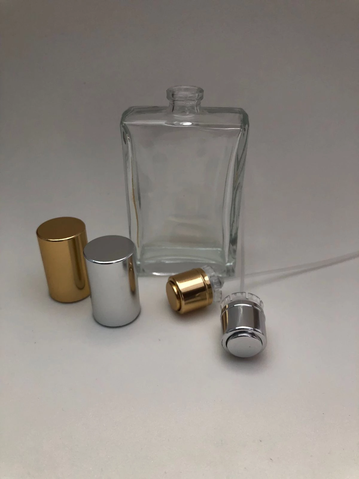 Conjunto Frasco Vidro Recrave Madri (frasco + válvula) - 50ml - Boca 15mm