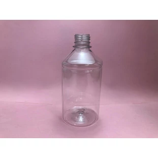 Frasco PET Cristal - 500ml - Boca 28mm (unidade)