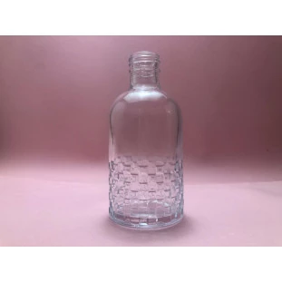 Frasco Vidro Mosaico - 200ml - Boca 28mm (unidade)